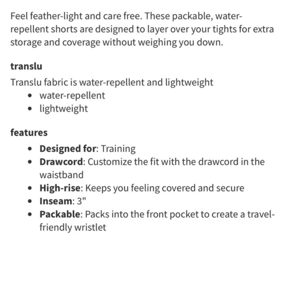 Lululemon Athletica Cream and Tan Athletic Shorts - Picture 5 of 9